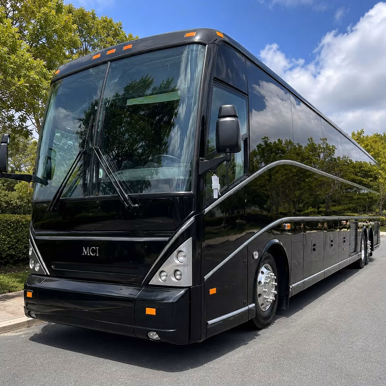 56 passenger charter bus