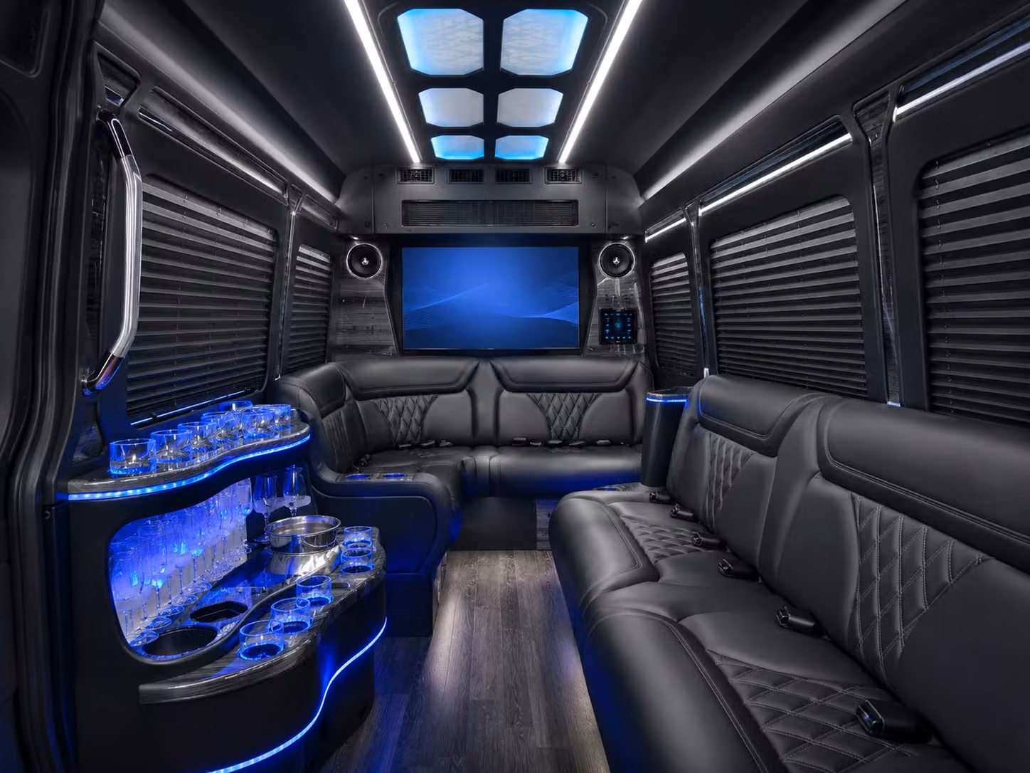 sprinter limousine inside