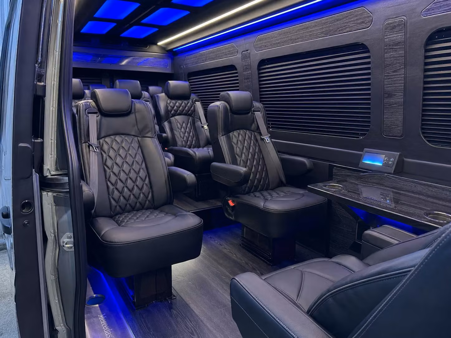 sprinter van transportation for groups and events across kissimmee