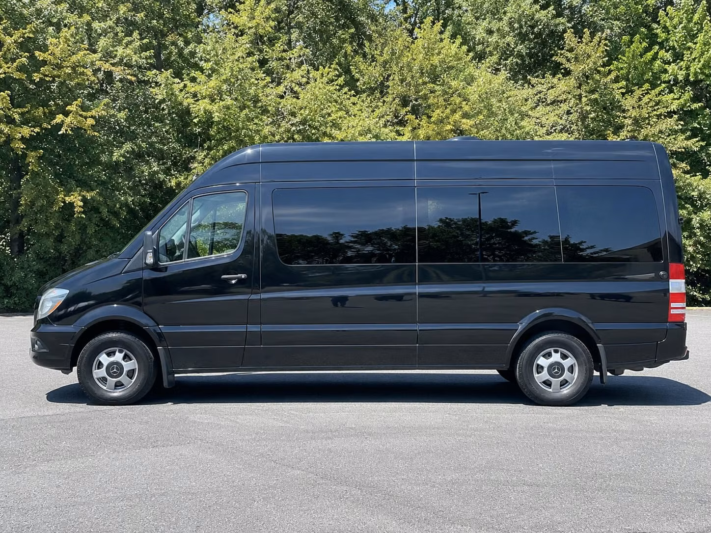 sprinter van with driver