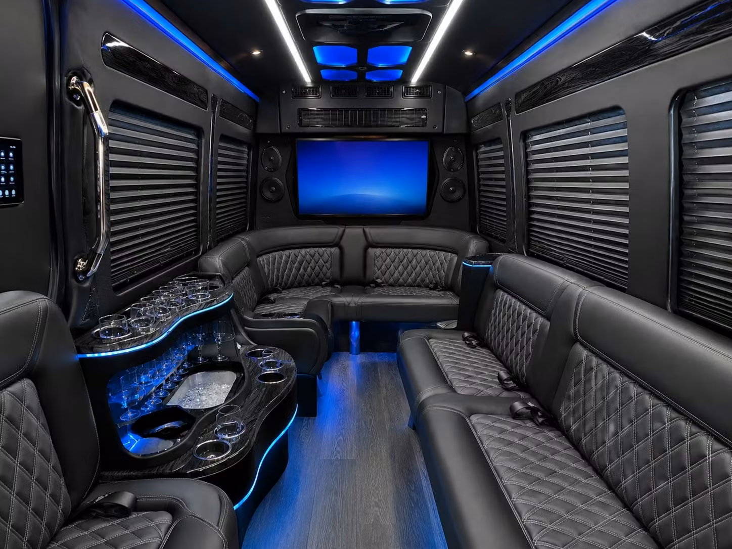 sprinter vans for small kissimmee prom groups who want a private ride