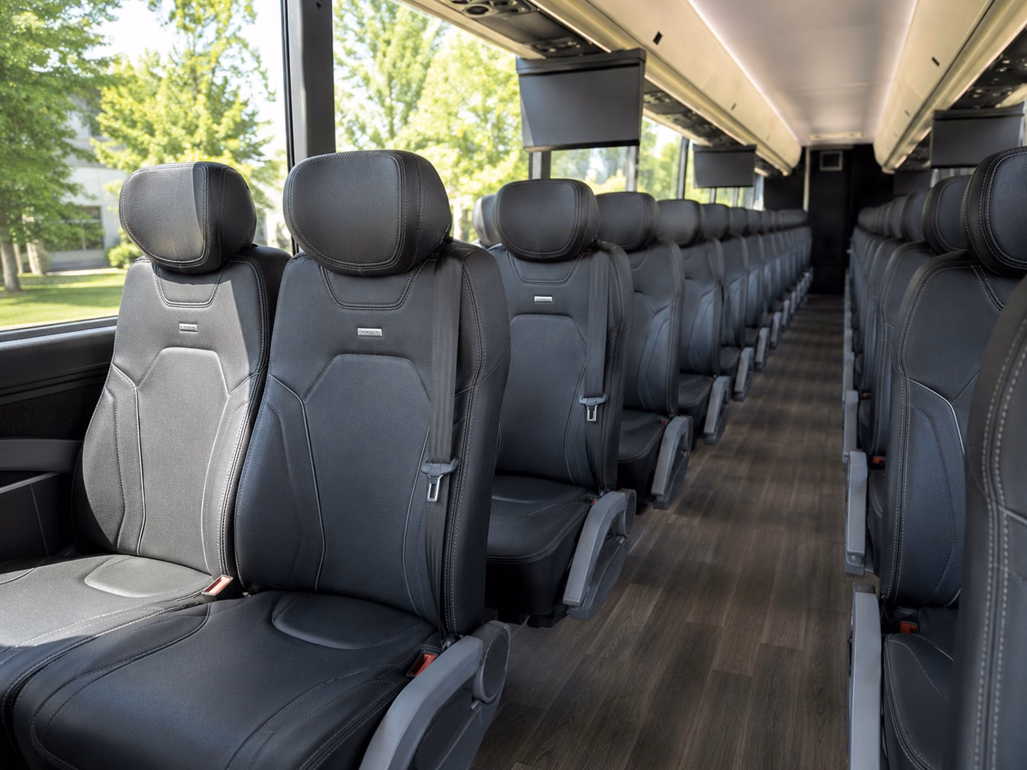 transport your bridal party in style from getting ready suites to the altar
